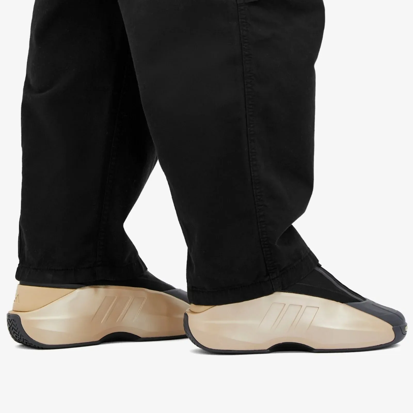 Adidas Crazy Iiinfinity sneakers, black/light brown