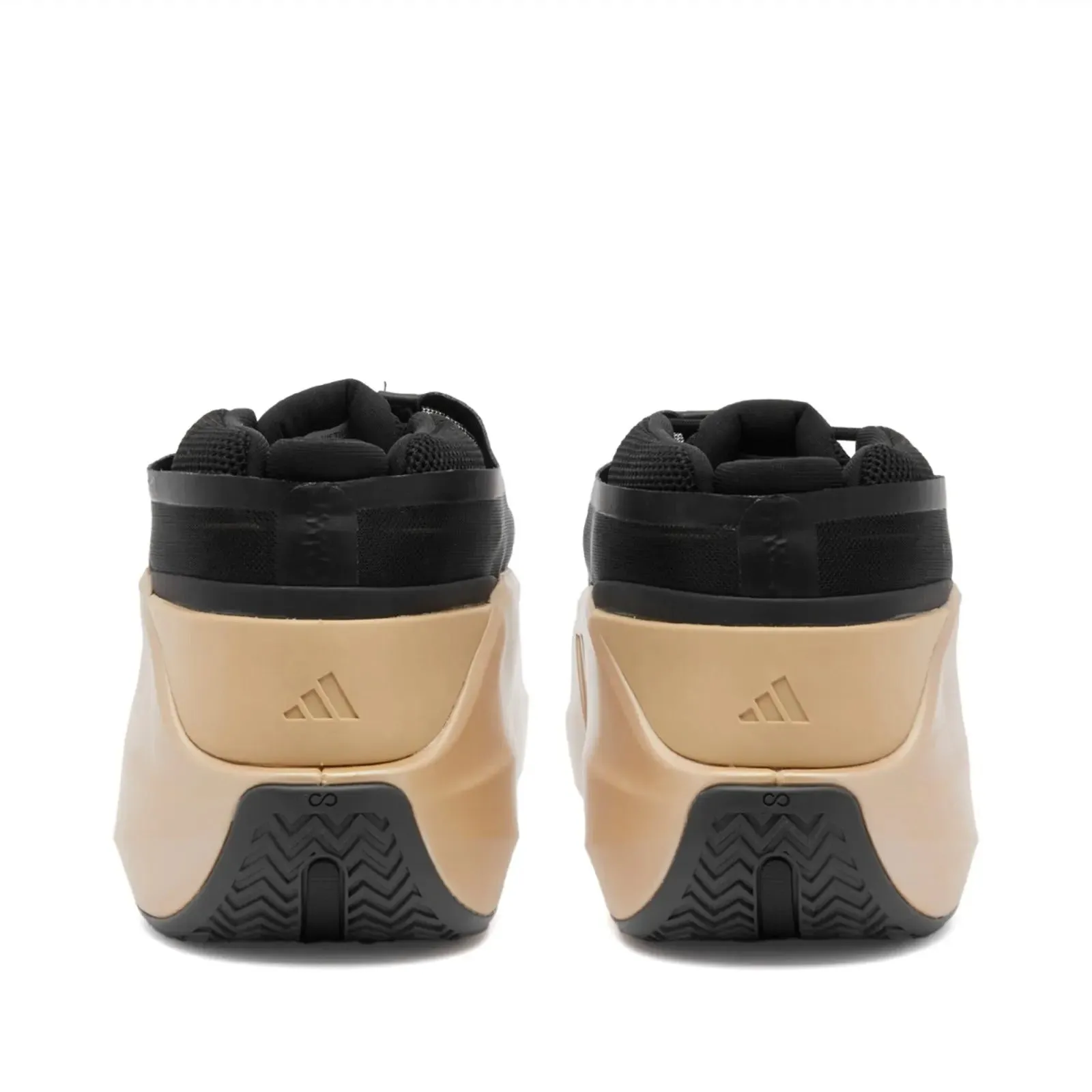 Adidas Crazy Iiinfinity sneakers, black/light brown