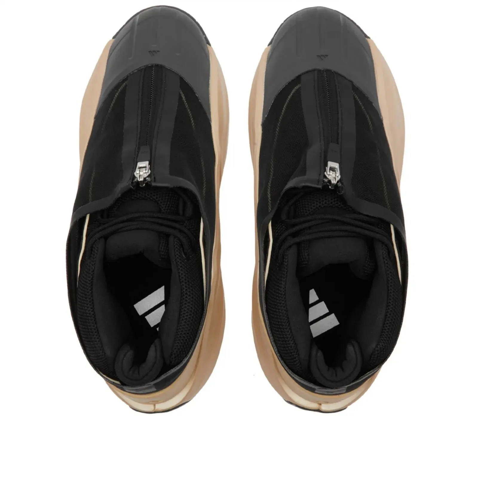 Adidas Crazy Iiinfinity sneakers, black/light brown