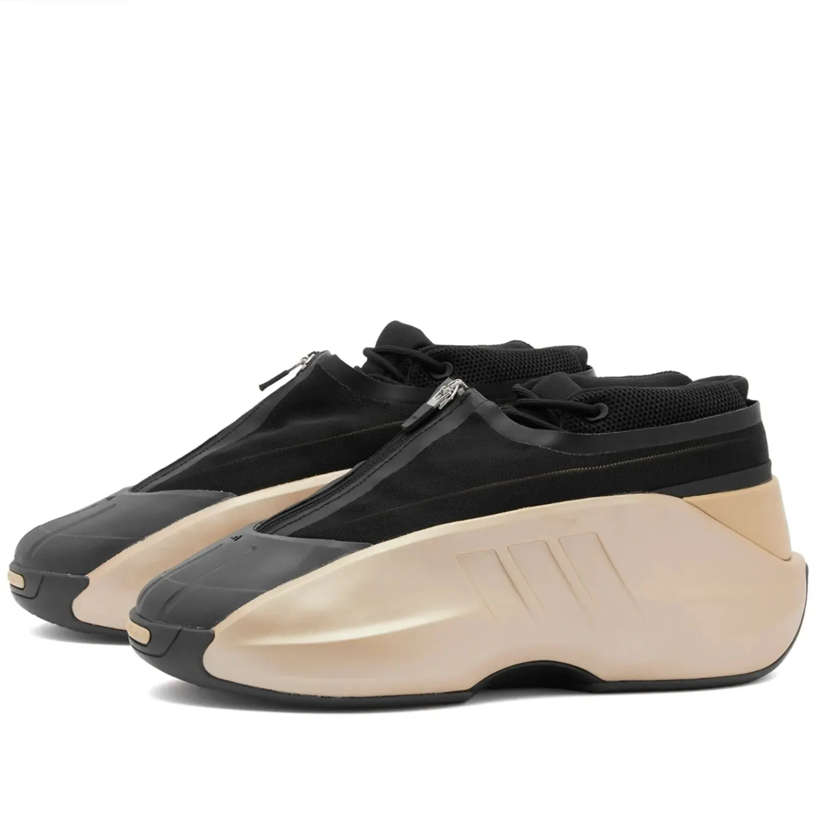 Adidas Crazy Iiinfinity sneakers, black/light brown