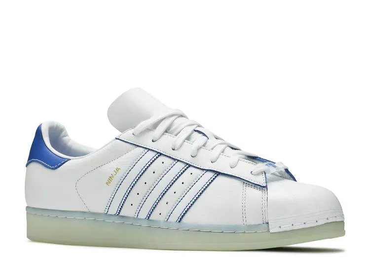 Adidas NINJA X SUPERSTAR 'TIME IN' sneakers, white