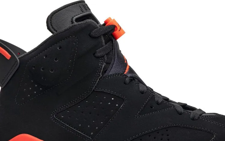 Air Jordan 6 Retro Infrared 2019, black