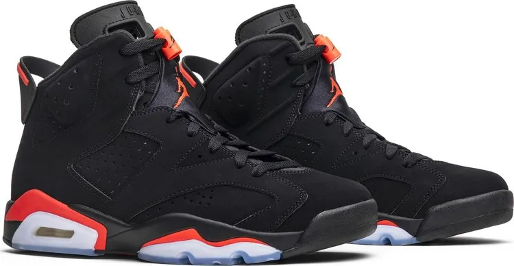 Air Jordan 6 Retro Infrared 2019, black