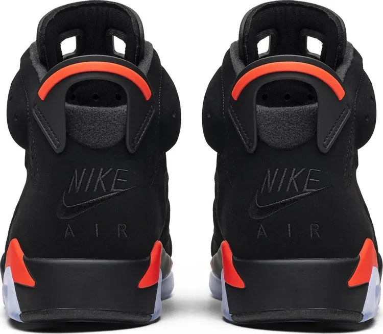 Air Jordan 6 Retro Infrared 2019, black