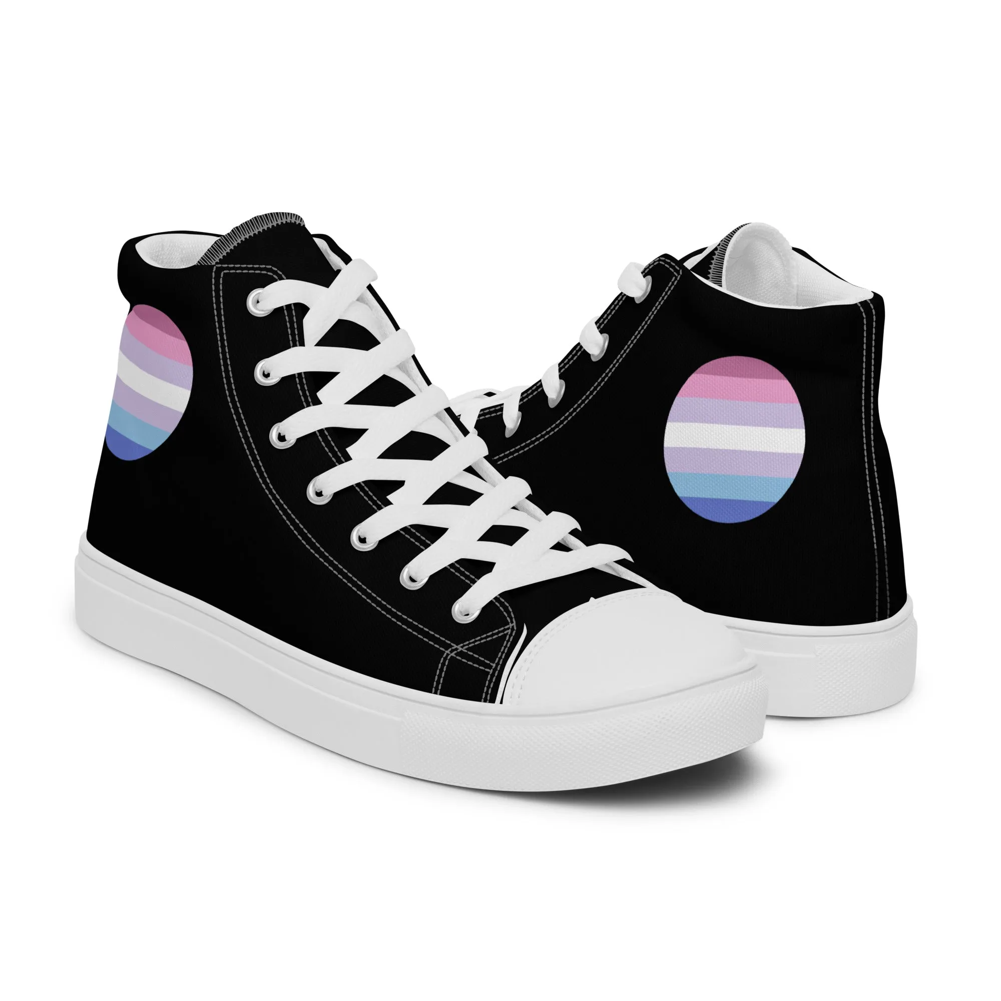 Bigender Women’s High Top Canvas Athletic Shoes
