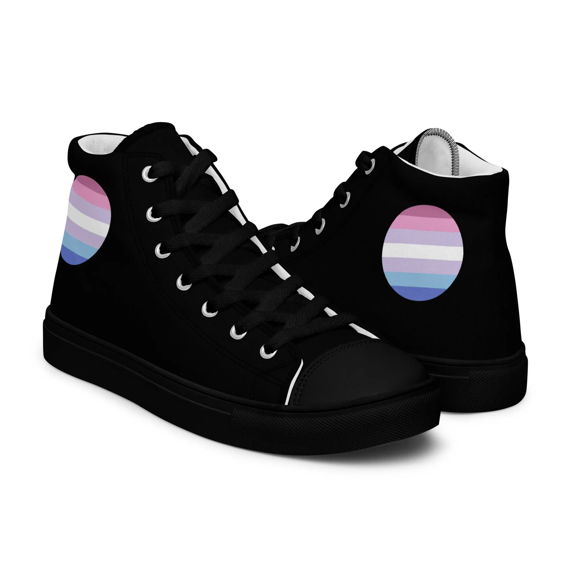 Bigender Women’s High Top Canvas Athletic Shoes