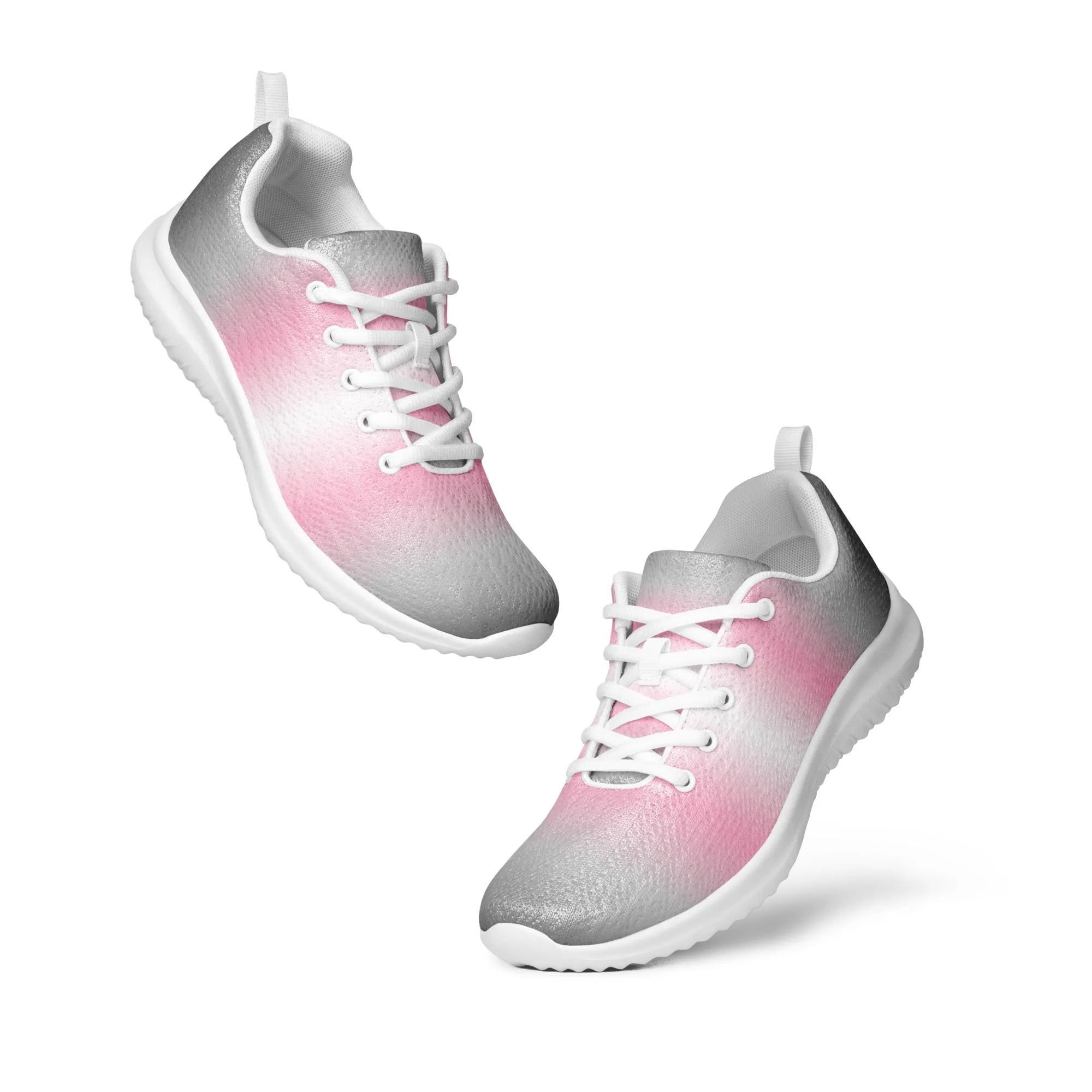 Demigirl Pride Women’s Athletic Shoes - Ombre