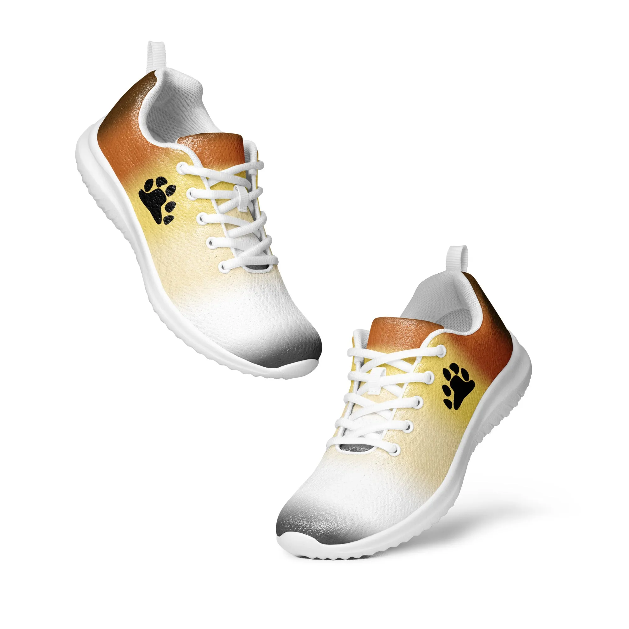 Gay Bear Pride Men’s Athletic Shoes - Ombre