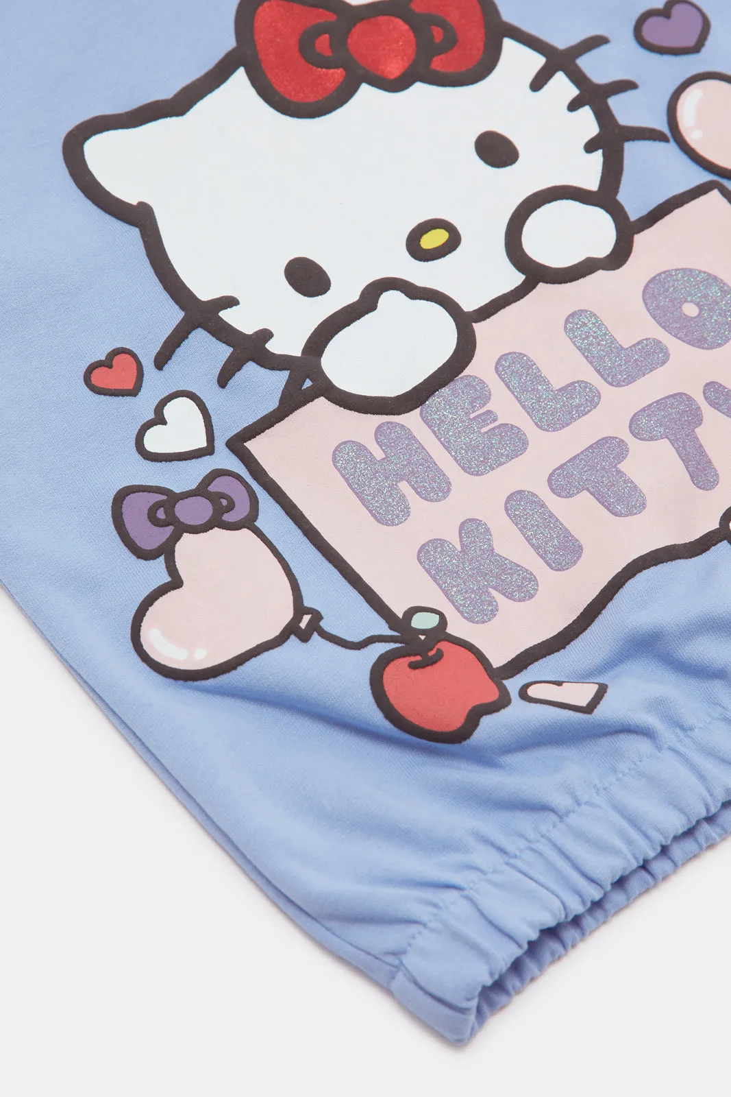 Infant Girls Blue Hello Kitty T Shirt