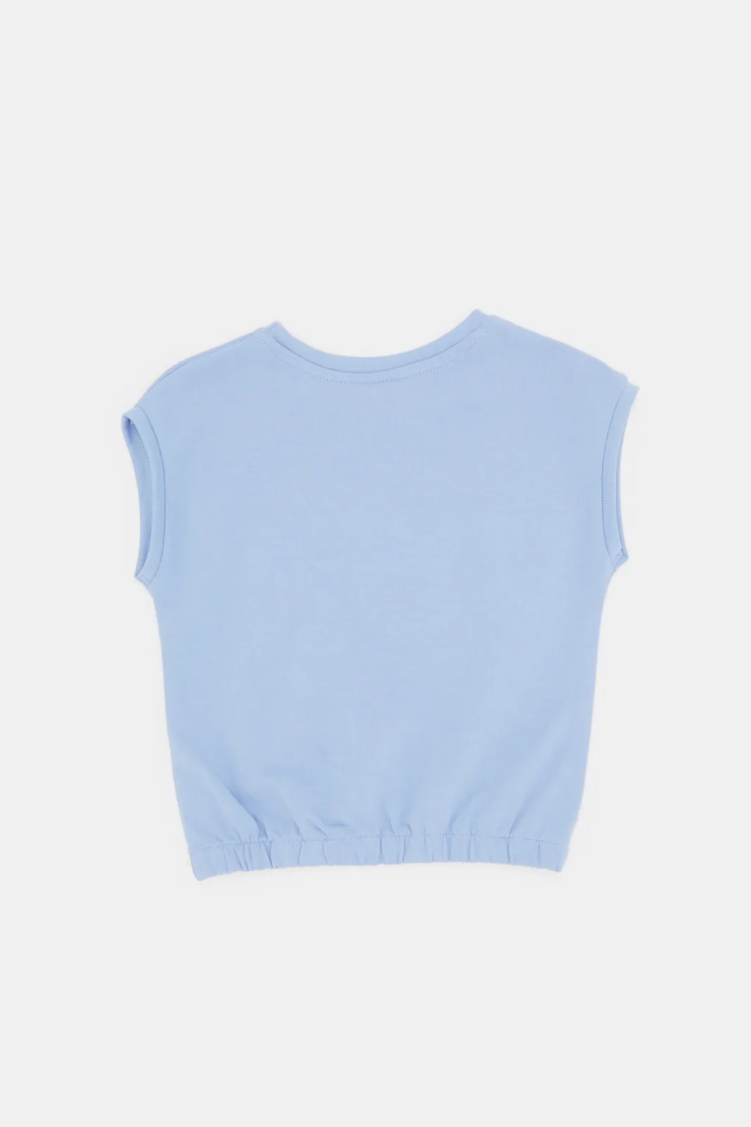Infant Girls Blue Hello Kitty T Shirt